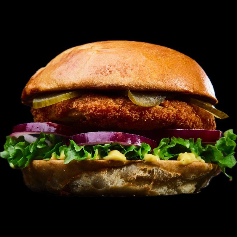 Crispy Chick*n Burger – Vincent Vegan