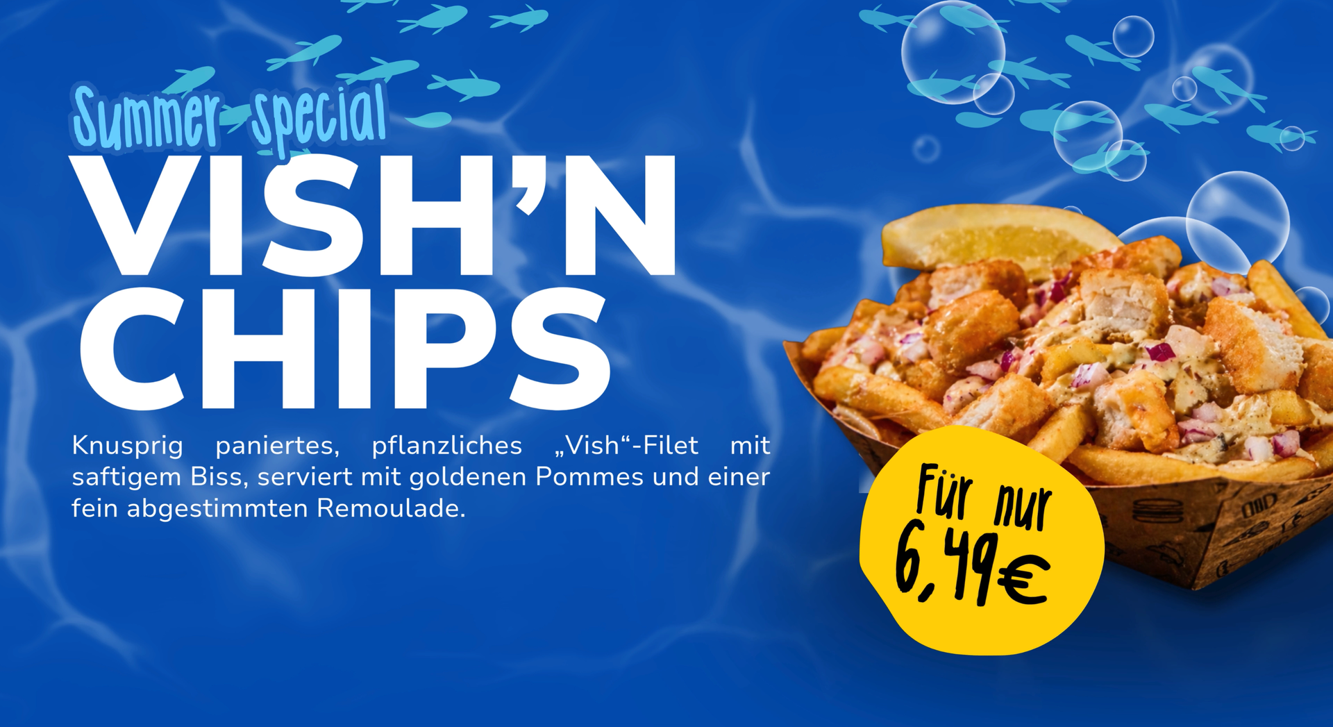 Vish 'n' Chips – Summer Special